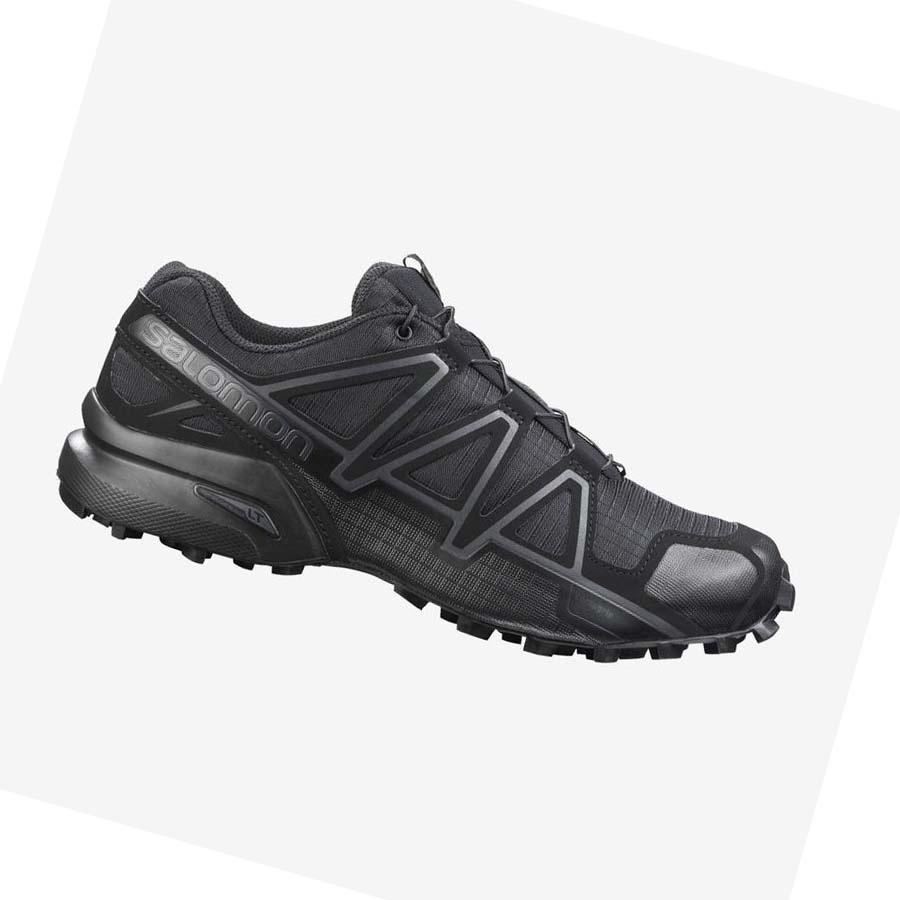 Salomon SPEEDCROSS 4 WIDE FORCES Csizma Férfi Fekete | HU 2263AHK